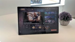 Asus ROG Flow Z13 on a desk