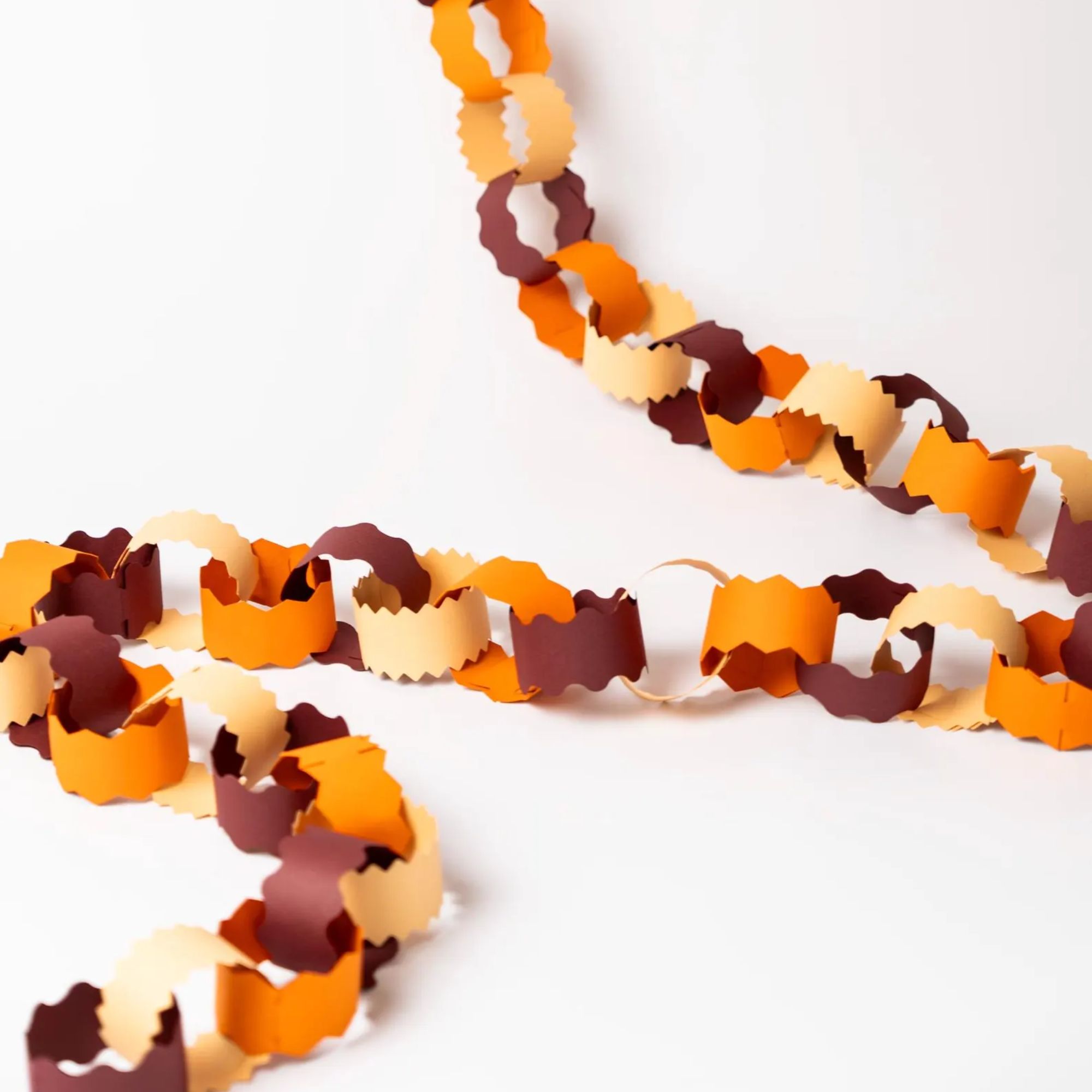 Fall paper chain