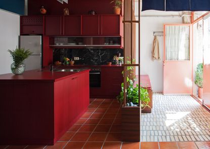 Red kitchen ideas that bring unexpected boldness | Livingetc