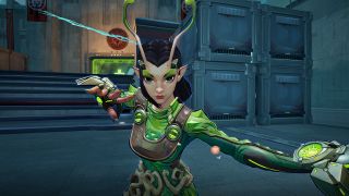 Marvel Rivals Cerebro Database event - A close-up shot of Mantis running with her arms out in front of her.