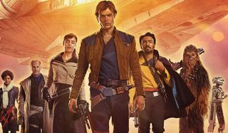 Solo: A Star Wars Story Han with his friends flanking him in the background