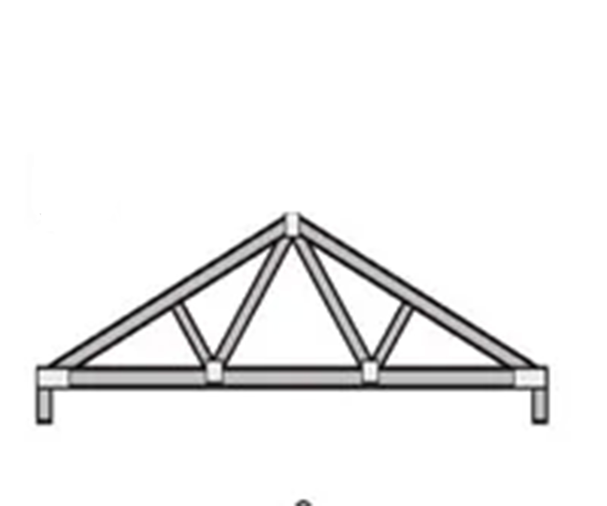 diagram van fink dakspant