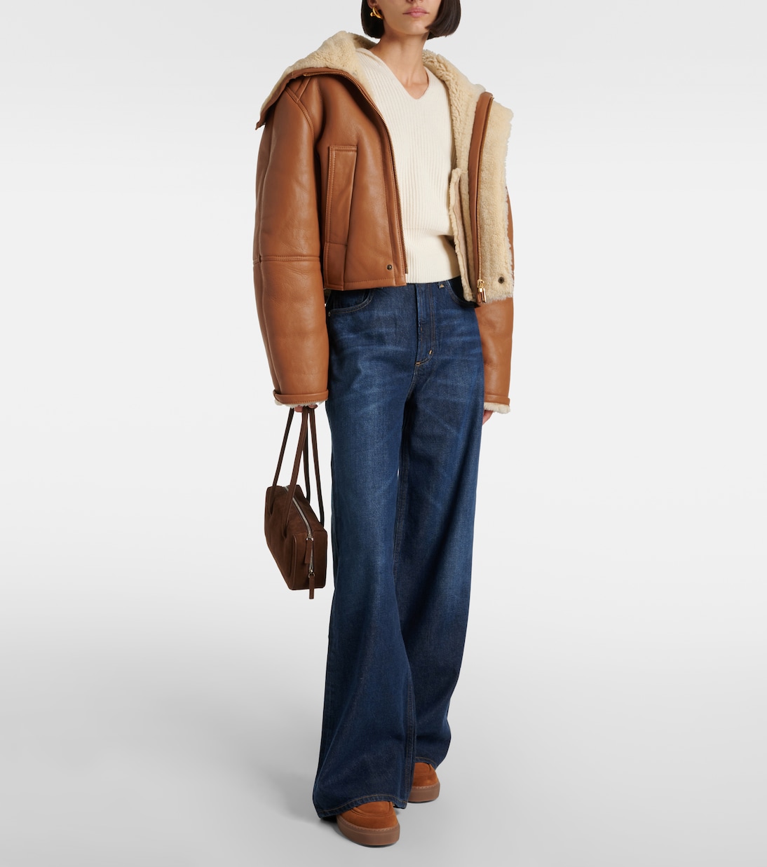 Paloma High-Rise Wide-Leg Jeans