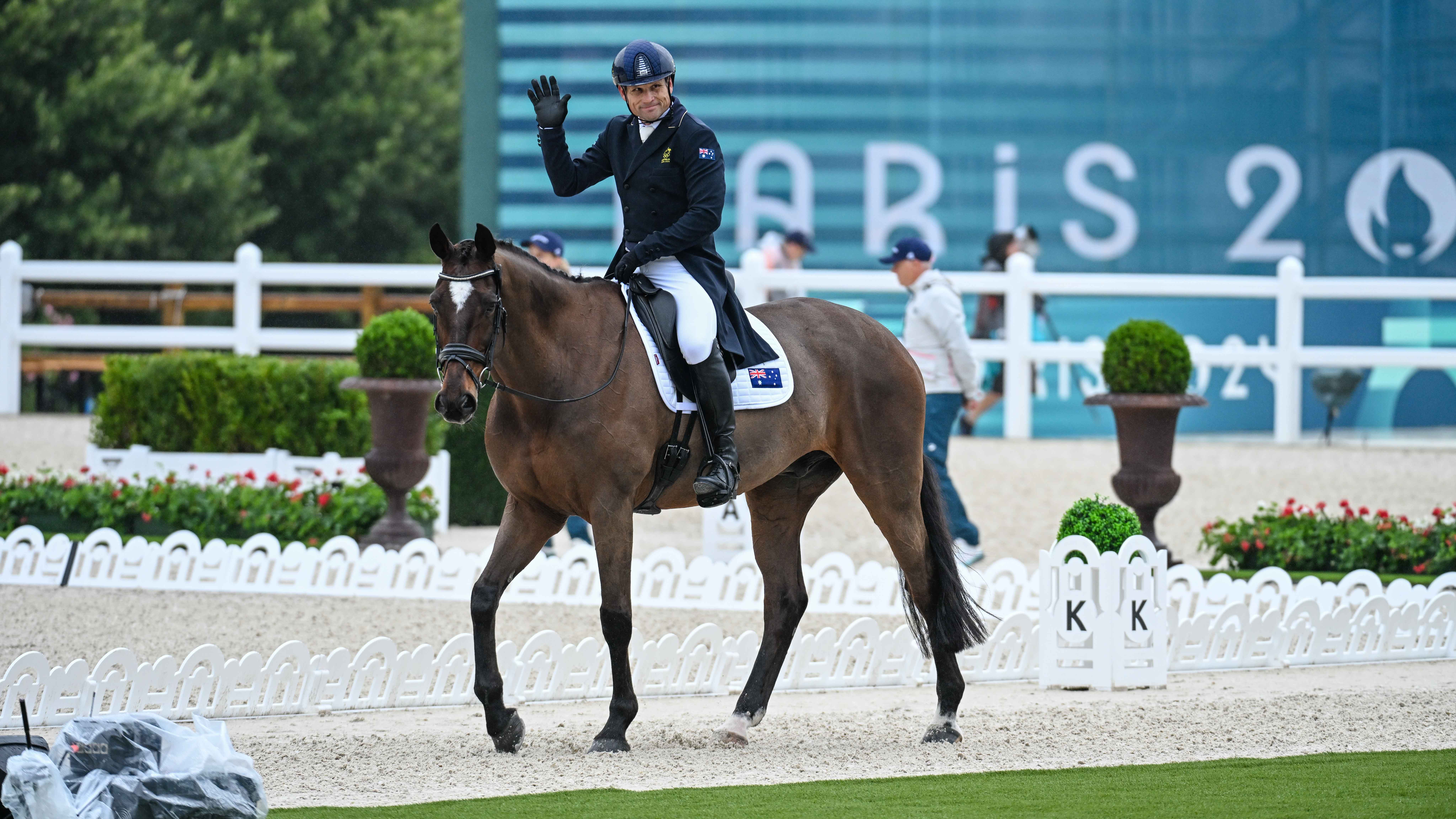 Olympic eventing dressage: Shane Rose and Virgil