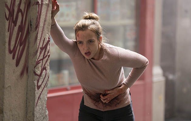 Jodie Comer Villanelle injured