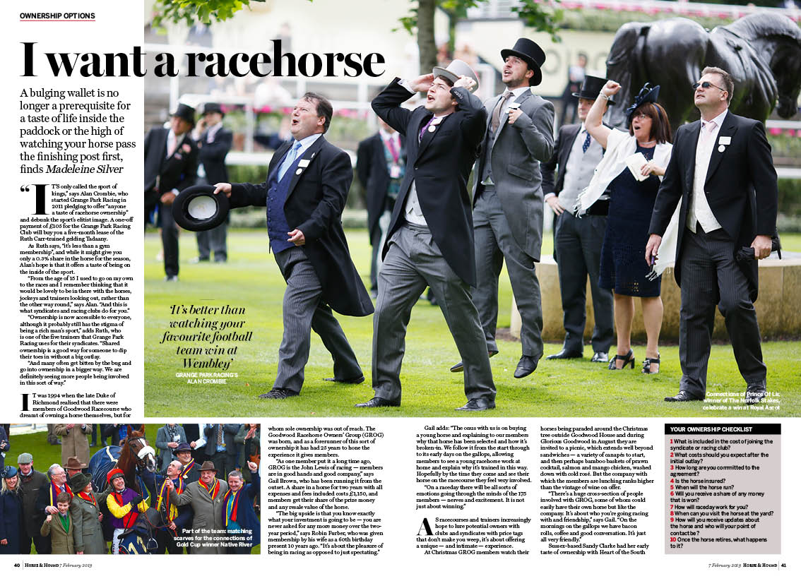 FT 3pp Racehorse ownership