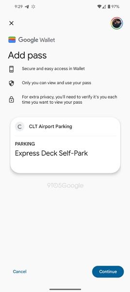 An example of a digital Apple Wallet pass in Google Wallet.