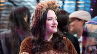 Kat Dennings on Shifting Gears in a "mama bear" costume