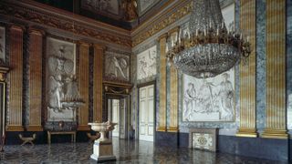Mars room, Royal palace of Caserta (UNESCO World Heritage List, 1997), Campania. Italy, 18th-19th century.