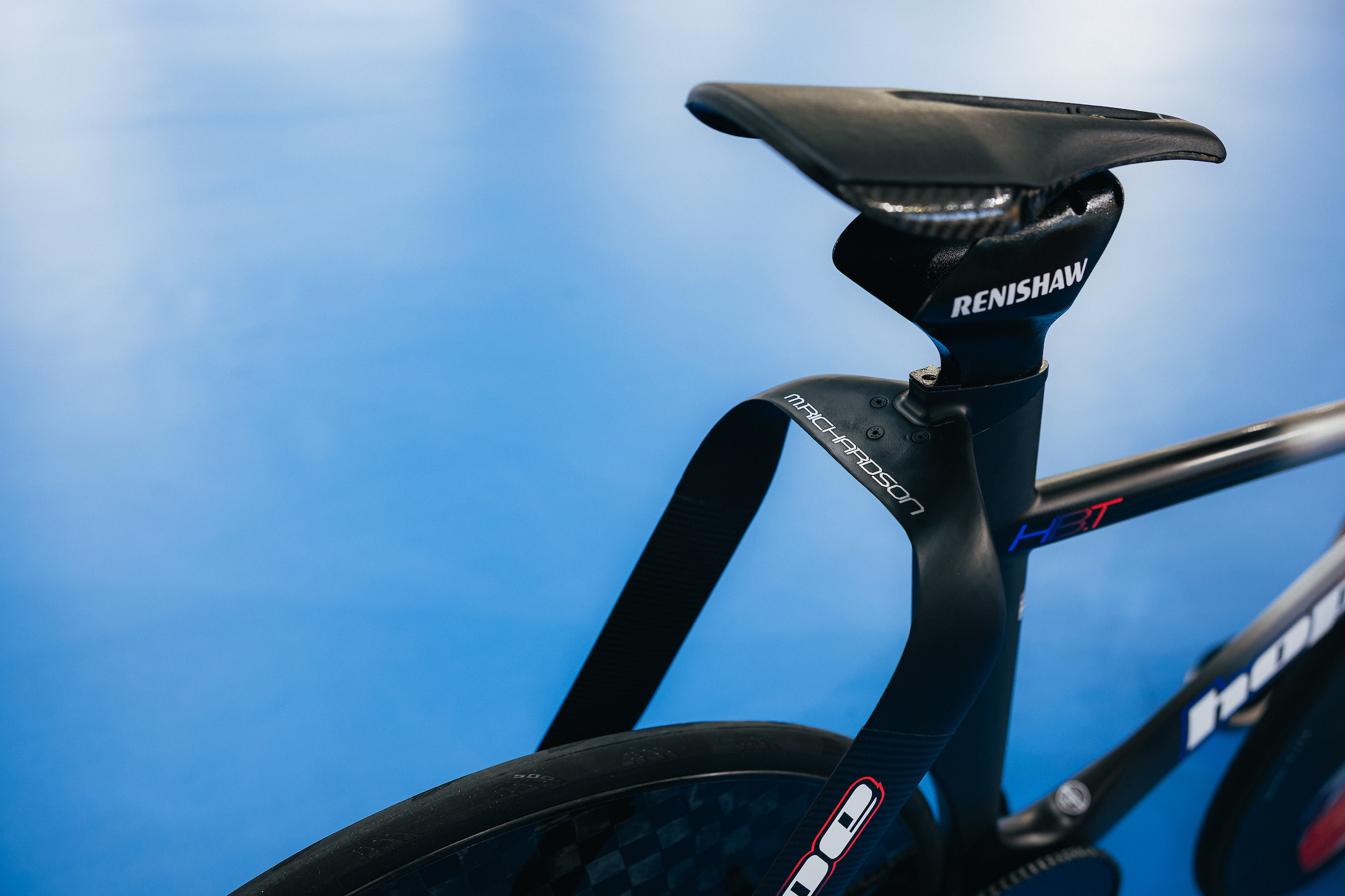 Details of the Hope HB.T used by GB Cycling Team