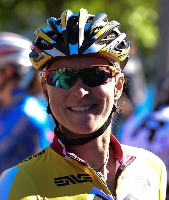 Meredith Miller (Noosa Pro Team) is racing just one week after suffering a long gash in her leg