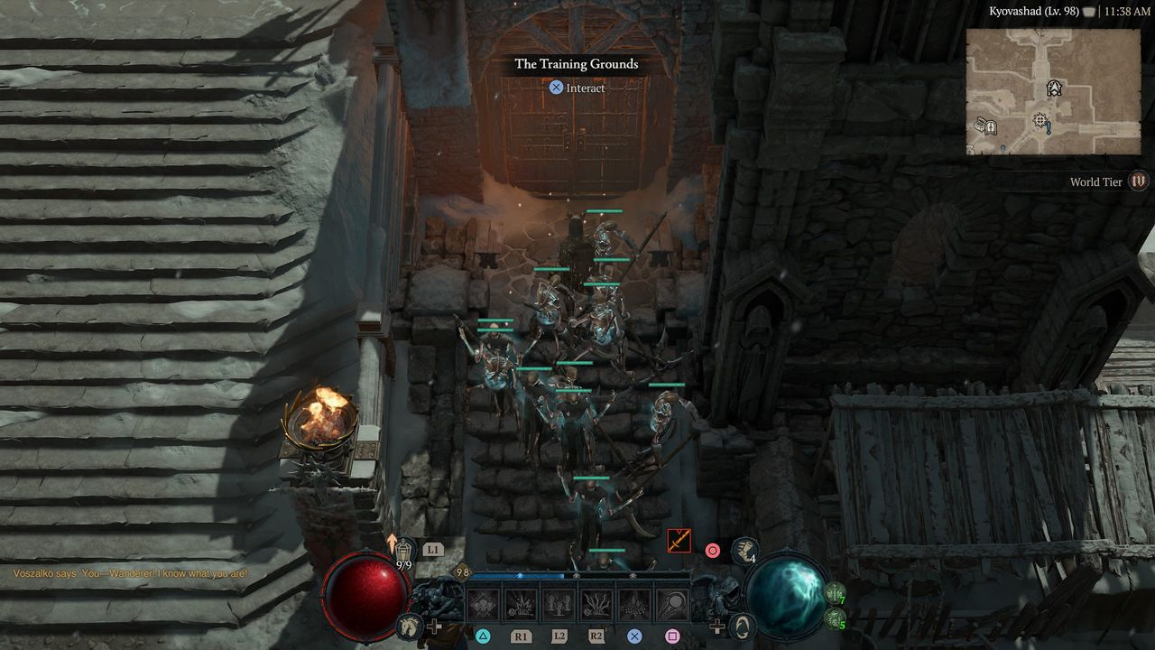 Diablo 4 Training Dummy area entrance