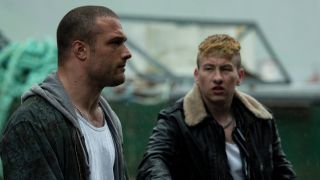 Cosmo Jarvis and Barry Keoghan in The Shadow Of Violence