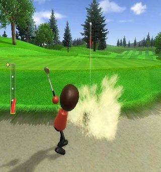 Wii Sports comes bundled with the Wii console, which is a good thing because games like Golf take advantage of the Wii Remote motion sensor.