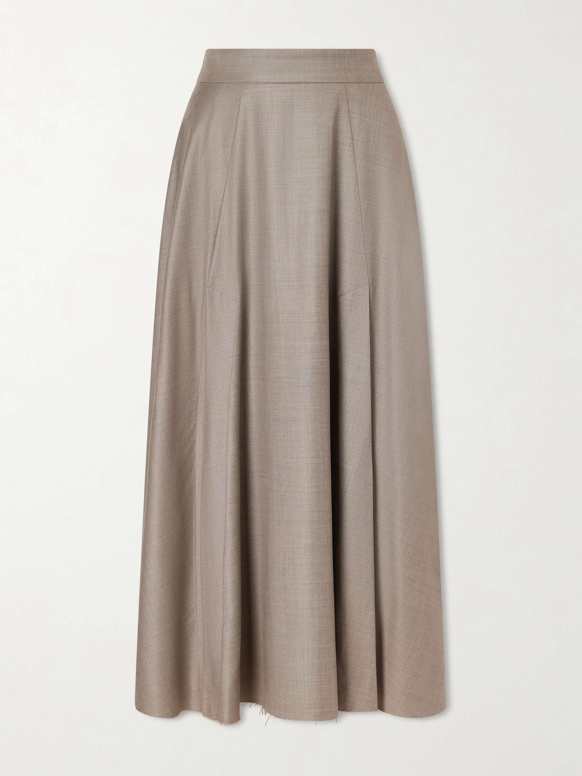 Lauren Wool Midi Skirt