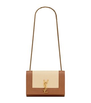 Womens Saint Laurent Nude Canvas Kate Cross-Body Bag | Harrods Uk