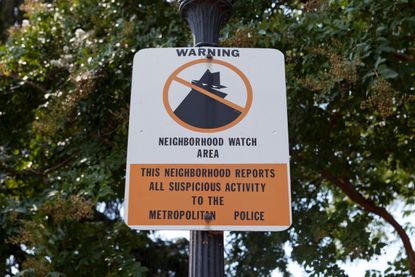 A neighborhood watch sign.