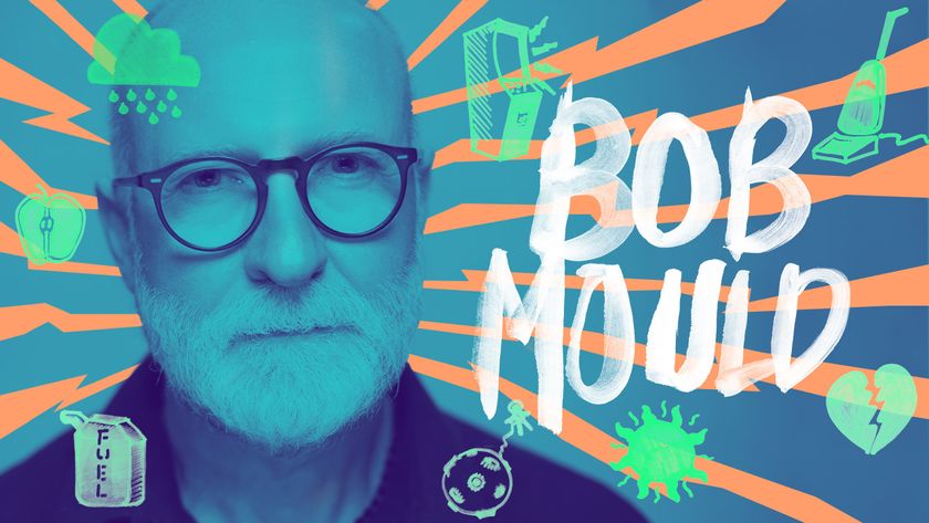 Bob Mould on the cover of Louder