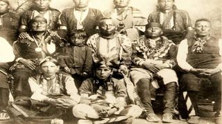 Photo of Osage tribesman from Osage Murders documentary