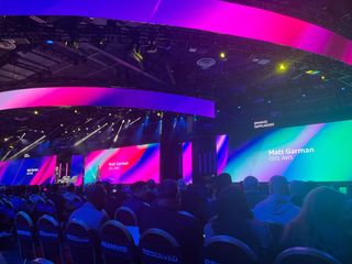 AWS reinvent 2024 stage