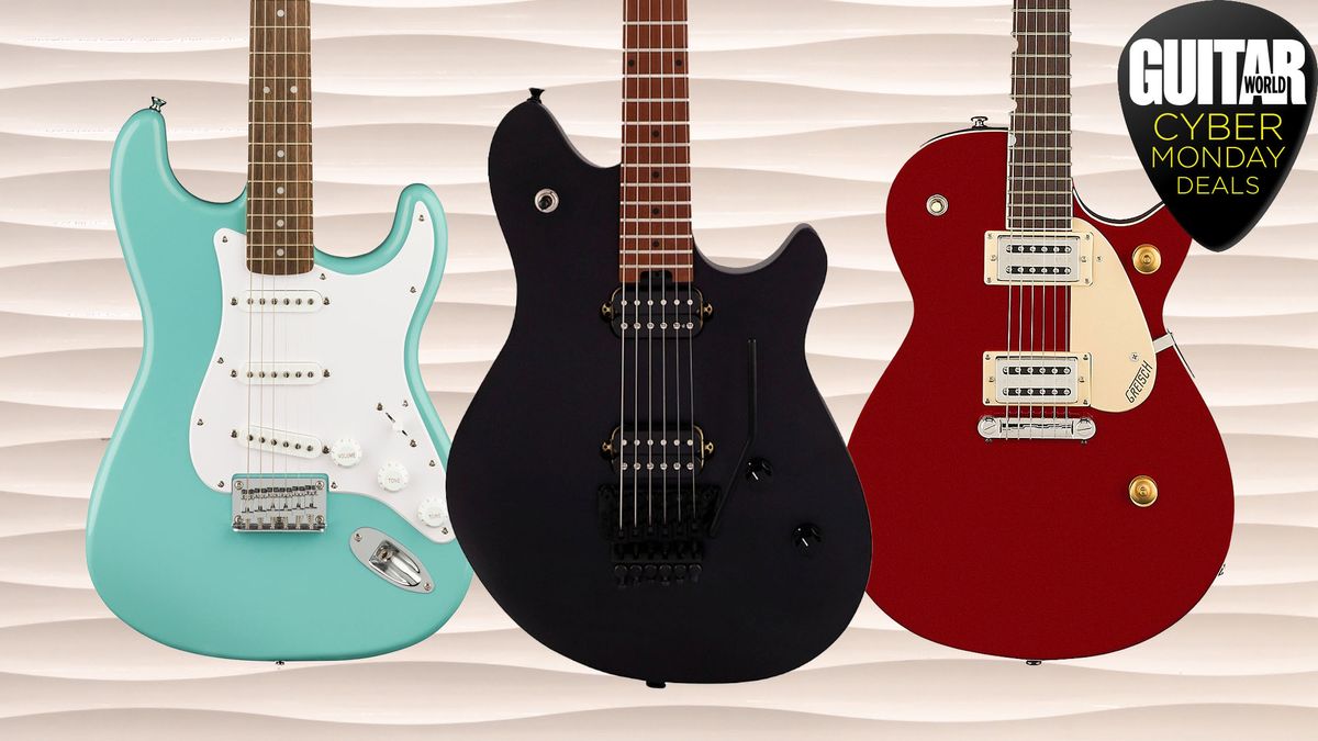 Looking for your first electric guitar? You won't go wrong with these fantastic Cyber Monday deals