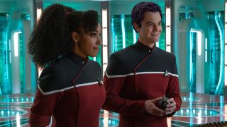 Mariner and Boimler in Star Trek: Strange New Worlds