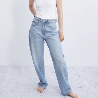 H&M 90s Baggy Ultra High Waist Jeans