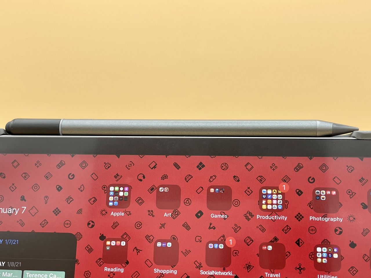 Zagg Pro Stylus Attached