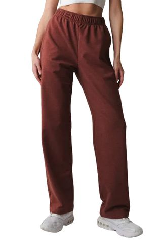 Vitality Studio Trouser - Rosewood Marl