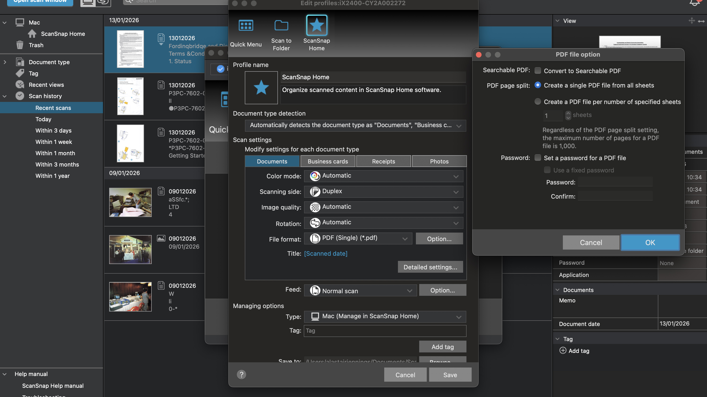 Ricoh ScanSnap ix2400