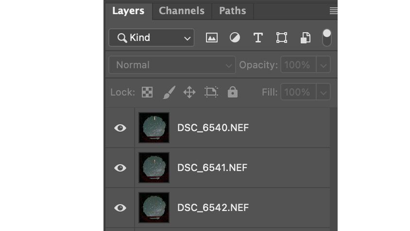 Photoshop editing interface