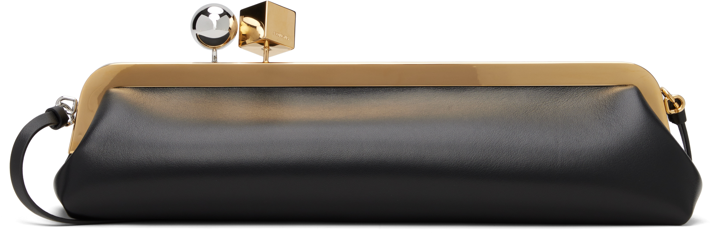 Black La Croisi&amp;egrave;re 'the Salon Clutch' Bag