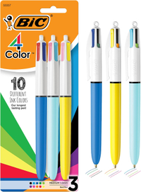 BIC 4-Color Original and Fashion Retractable Ball Pens