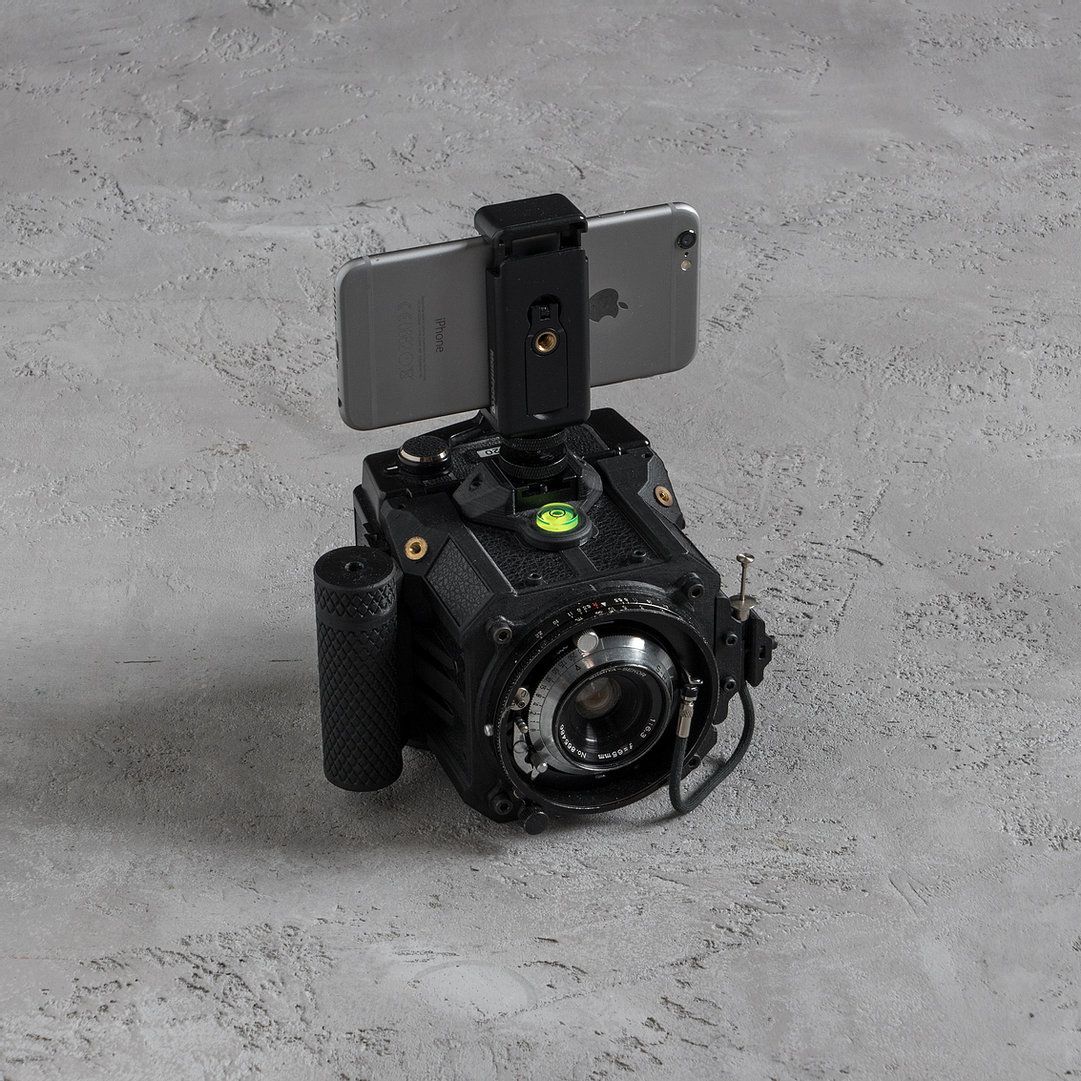 Goodman Zone film camera with mamiyah lens