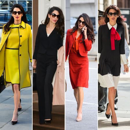 Amal Clooney's best office outfits 