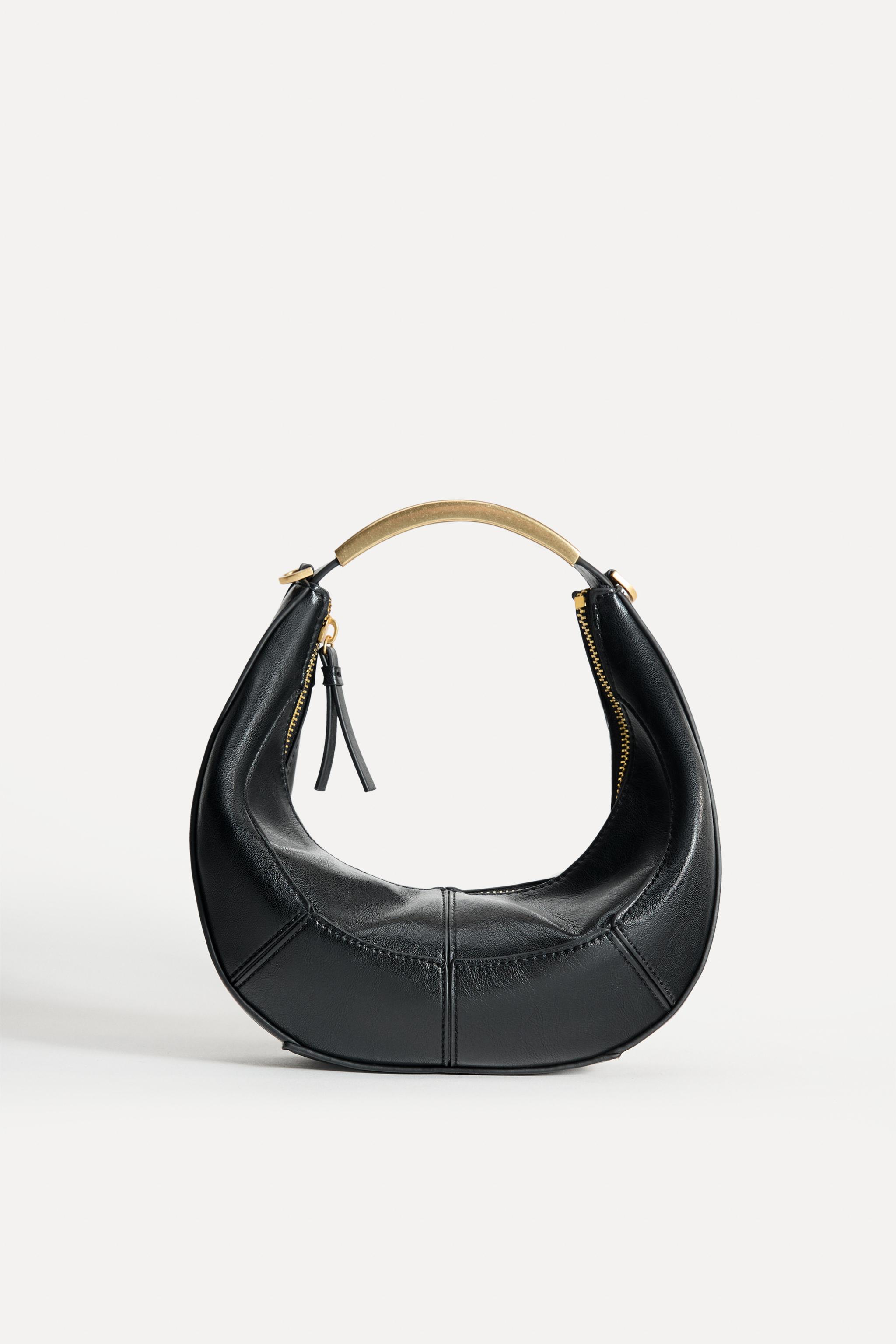 Oval Bag With Metal Strap