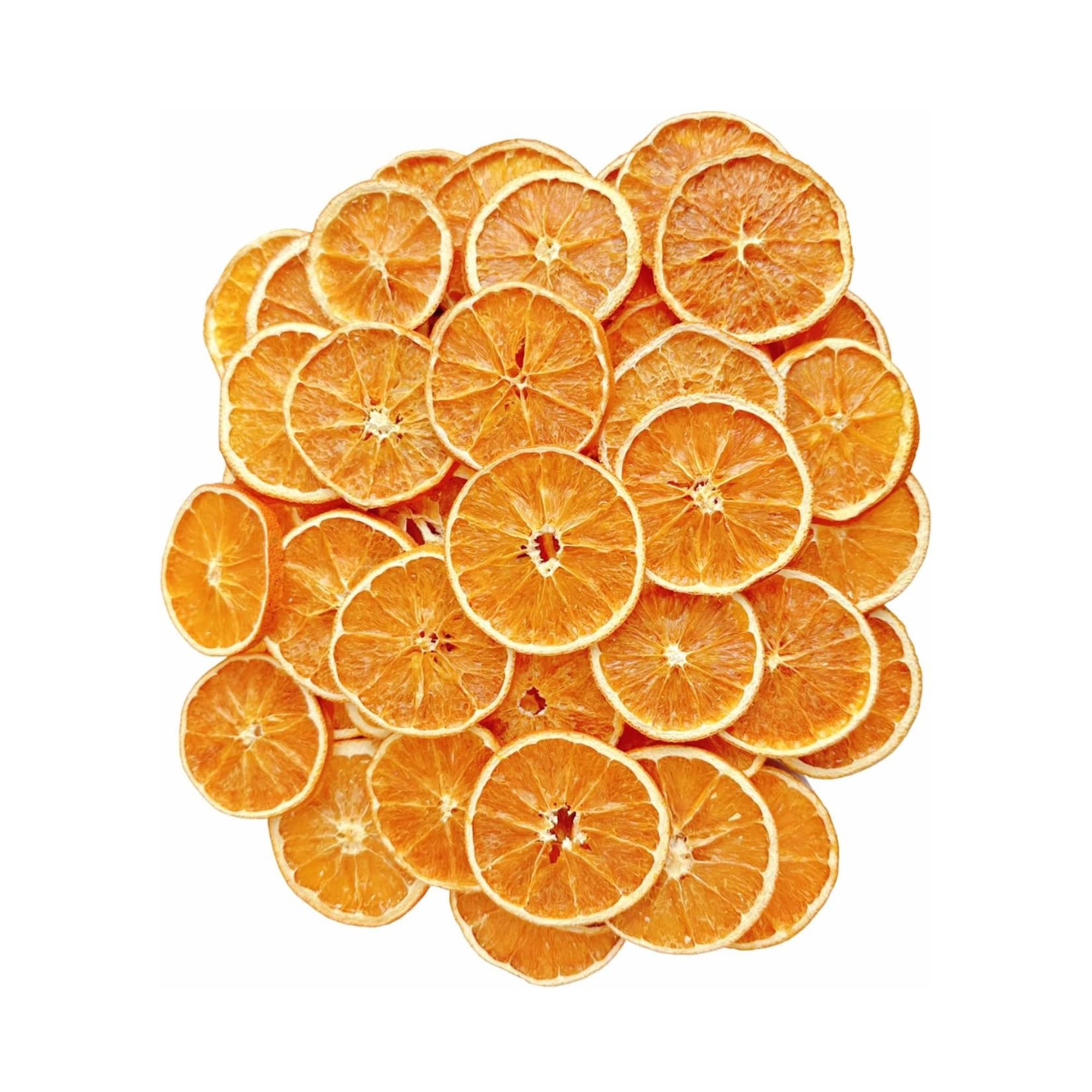 Dehydrated orange slices