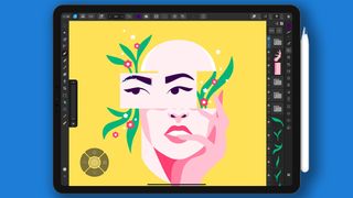 Affinity Designer screenshot on iPad