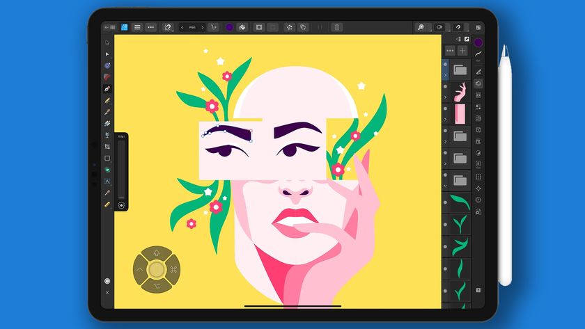 Affinity Designer screenshot on iPad