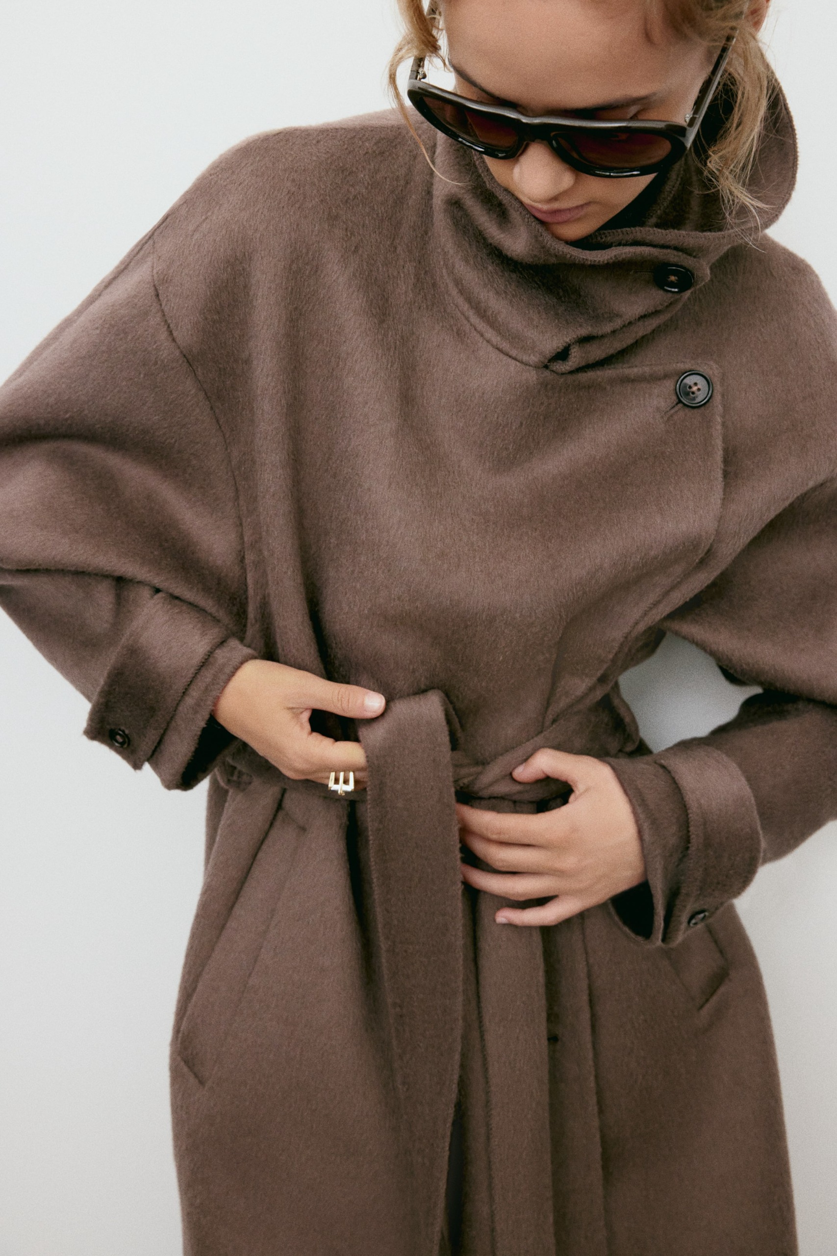 Handmade Wool-Blend Coat
