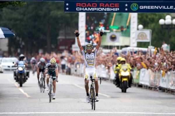 Another championship win for George Hincapie on home turf in Greenville.