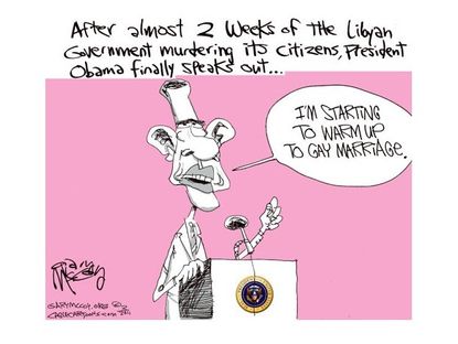 Obama hits the wrong civil right