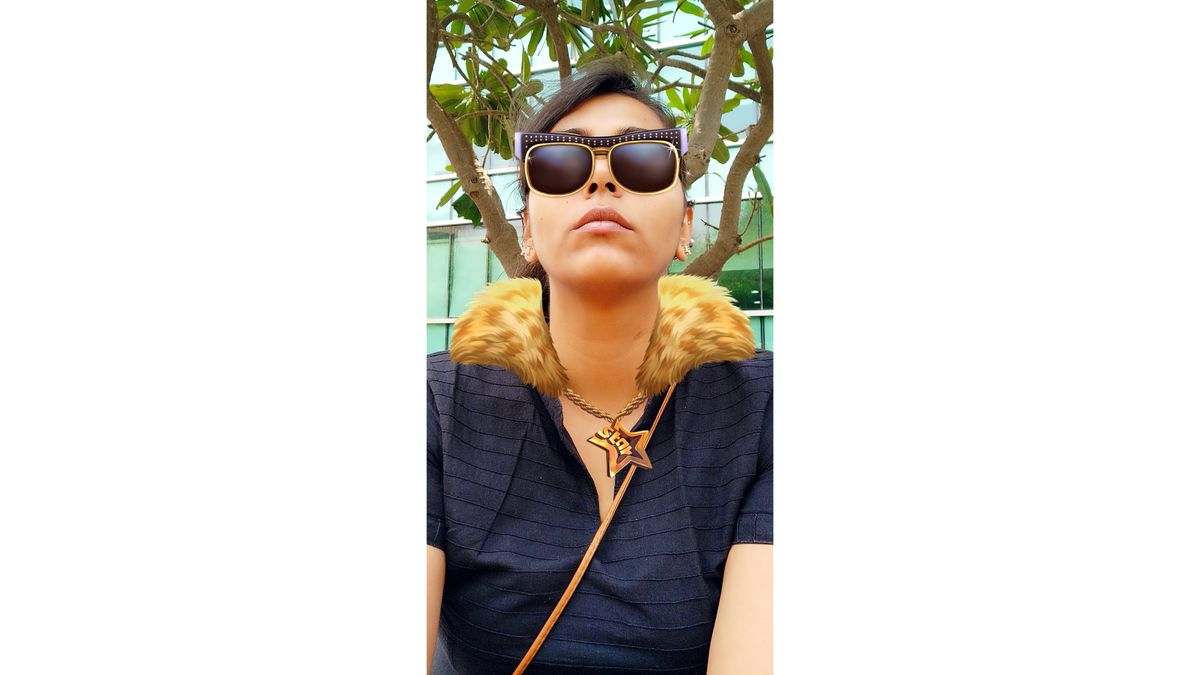 Selfie AR stickers