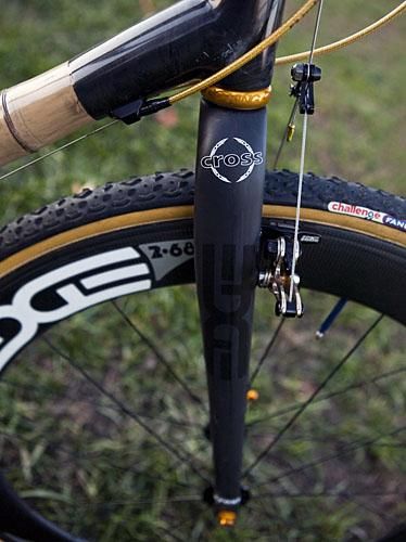 Edge Composites' all-carbon 'cross fork reportedly weighs just 450g.
