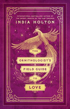 the ornithologist's field guide to love book cover with a phoenix