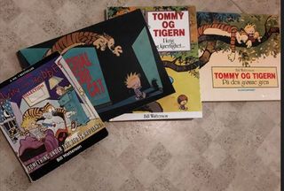 Tegneserier for voksne: Bøker om Tommy og Tigern