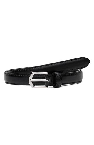 Leather Skinny Belt