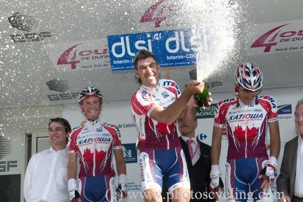 The Katusha team was best on the first stage