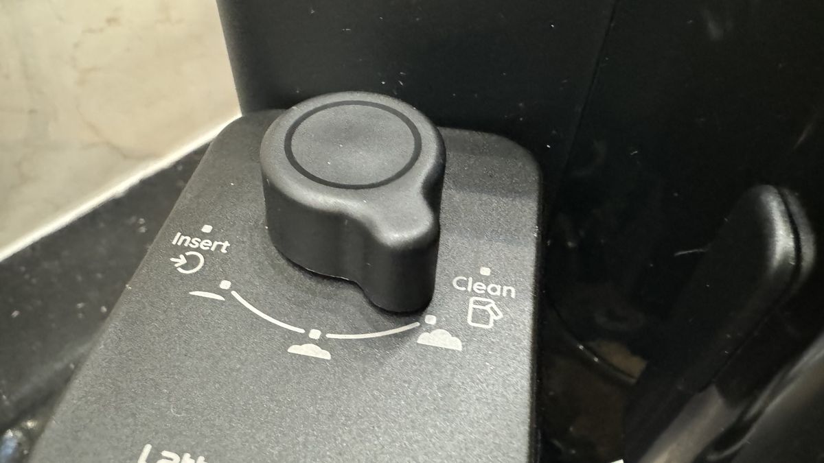 De'Longhi Rivelia cleaning setting