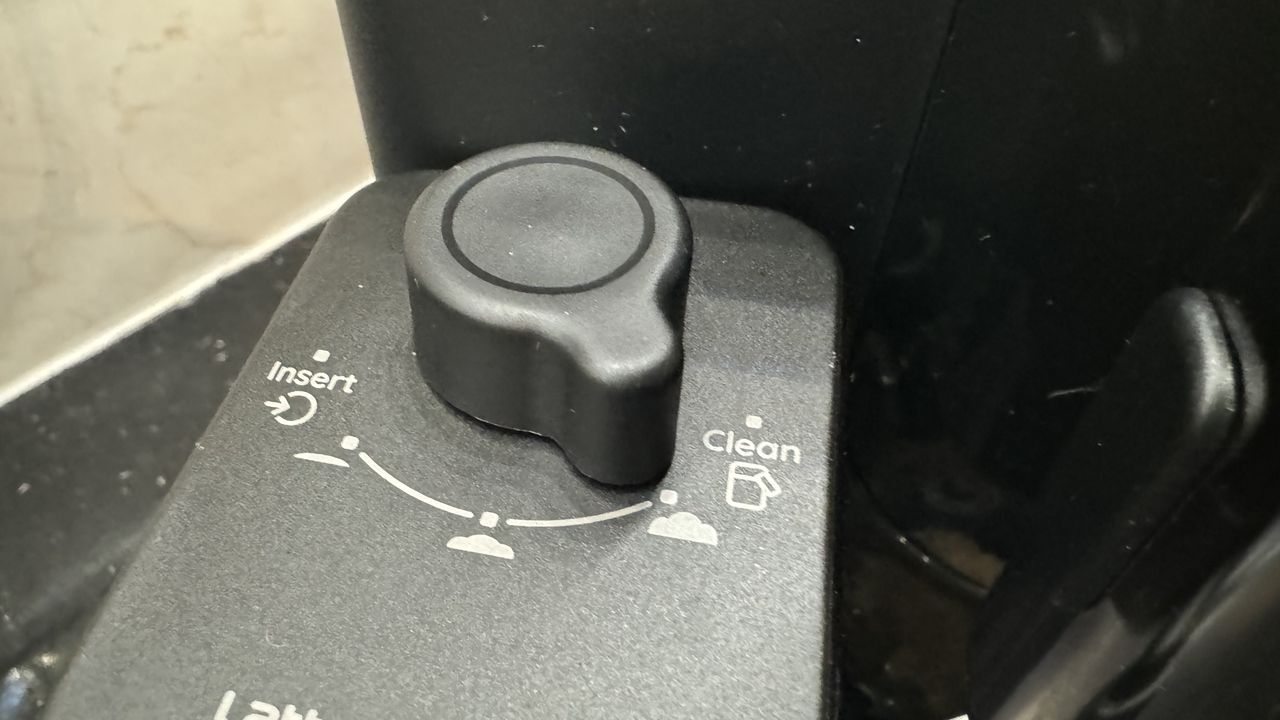 De'Longhi Rivelia cleaning setting